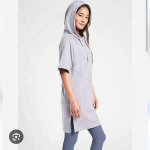 Athleta Cabana Tunic Hoodie in Lavandar Size XS